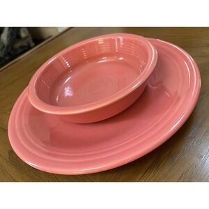 Feistaware VTG Homer Laughlin Dinner Plate & Cereal Bowl Set